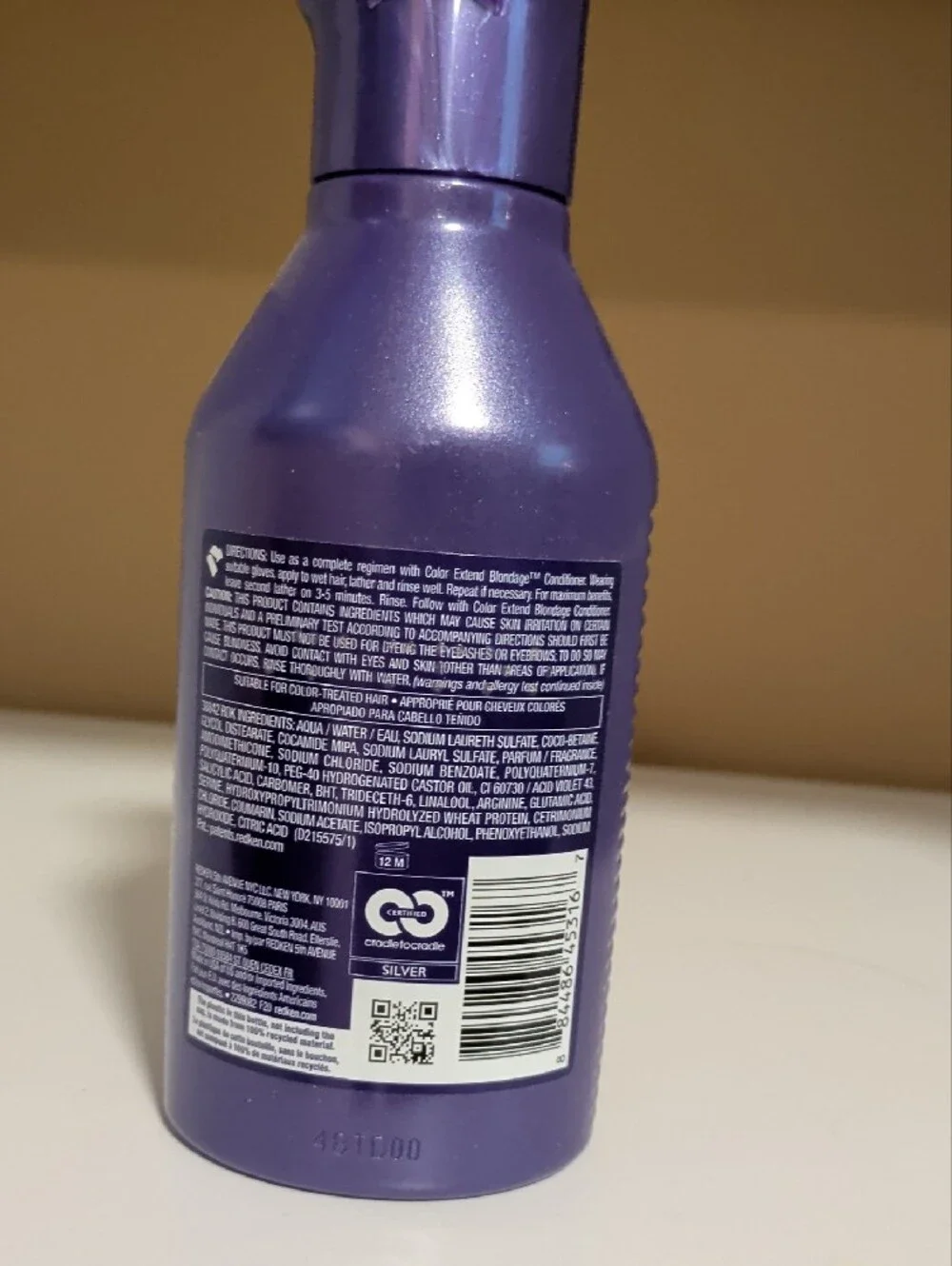 Redken Violet Color Extend Blondage Shampoo - Purple Bottle